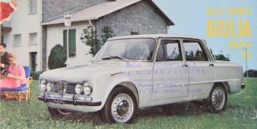 Alfa Romeo Giulia 1600 TI Modelprogram 1962 Carbrochure (0352)