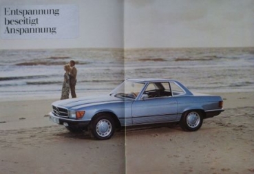 Mercedes-Benz 280 SL - 450 SL Modelprogram 1978 Carbrochure (0130)