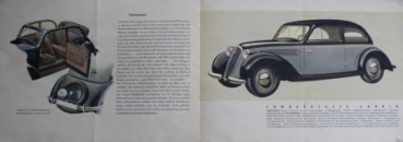 DKW Sonderklasse Modelprogram 1939 Carbrochure (4868)
