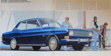 Ford Taunus 15 M Modelprogram 1967 Carbrochure (3853)