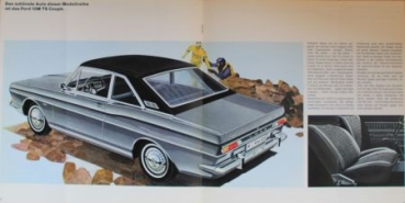 Ford Taunus 15 M Modelprogram 1967 Carbrochure (3853)