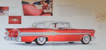 Pontiac Chieftain Modelprogram 1957 Carbrochure (3849)