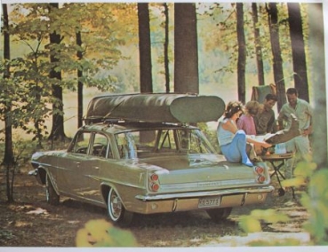 Pontiac Modelprogram 1963 Carbrochure (3845)