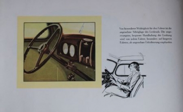 Opel 6 Cylindre Modelprogram 1938 Carbrochure (0450)