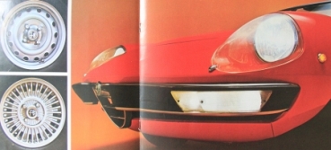 Alfa Romeo Spider 2000 Modelprogram 1969 Carbrochure (0476)