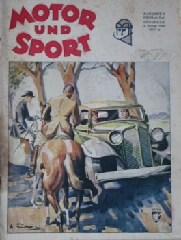 "Motor & Sport" Motor-Magazine Poessneck 1933 (0404)