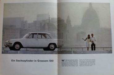 Triumph 2000 Modelprogram 1962 Carbrochure (3820)