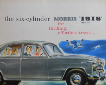 Austin Morris Isis 6 Cylinder 1956 Automobilprospekt (3817)