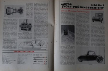 "Motor & Sport" Motor-Magazine Poessneck 1933 (0412)