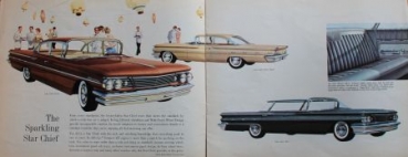 Pontiac Modelprogram 1960 "Fresh point of view" Carbrochure (3587)