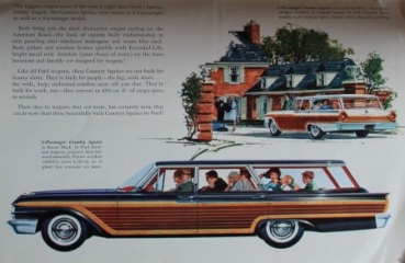 Ford Modelprogram 1961 Carbrochure (3584)