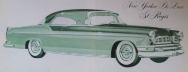 Chrysler Modelprogram 1954 "The new 100 Million Dollar Look" Carbrochure (3530)