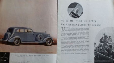 Preview: Studebaker Modellprogramm 1934 Automobilprospekt (3523)