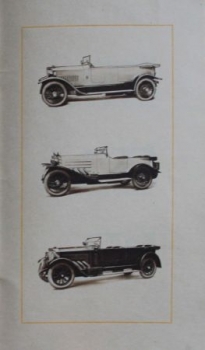 Elite Automobile Type E-S Modellprogramm 1925 (S0578)