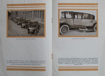 Rumpler Tropfen-Auto 10/50 PS Modelprogram 1921 (S0582)