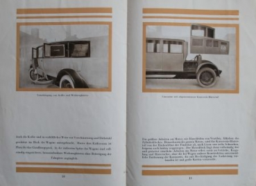 Rumpler Tropfen-Auto 10/50 PS Modelprogram 1921 (S0582)