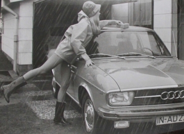 Audi  100 four original Press-Photos 1971 (0584)