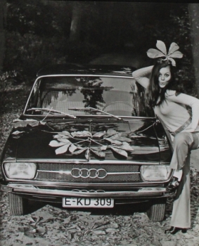 Audi  100 five original Press-Photos 1970 (0588)