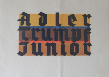 Adler Trumpf Junior 1 Liter Modelprogram 1935 Reuters Drawings Carbrochure (3483)