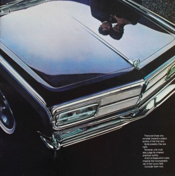 Chrysler Imperial Modelprogram 1965 Carbrochure (3462)
