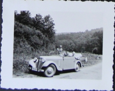 Adler Trumpf Junior Convertible 1933 original Photo (0704)