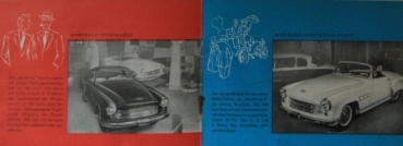 Preview: Wartburg Modellprogramm 1957 "9x" Automobilprospekt (0770)