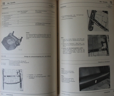 Volkswagen "Kraftstoffanlage" 1973 Repairmanual (0794)