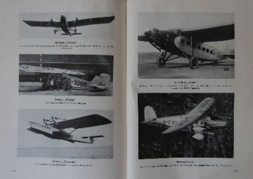Malina "Luftfahrt voran! - Das deutsche Fliegerbuch" 1938 Aeroplanebook (1014)