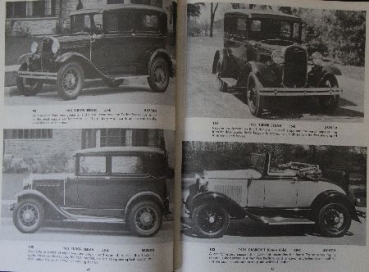 Clymer "Ford Model A Album - All Cars and Bodystyles " Ford-History 1977 (1022)