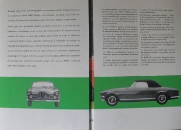 BMW 503 Convertible Coupe Modelprogram 1958 Carbrochure (1130)