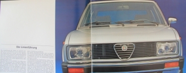 Alfa Romeo Alfetta 2000 Modelprogram 1977 Carbrochure (1267)