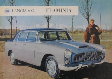 Lancia Flaminia Modelprogram 1962 Carbrochure (1327)