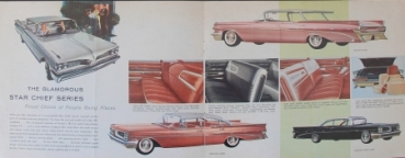 Pontiac Modelprogram 1959 "People going place are going" Carbrochure (1358)