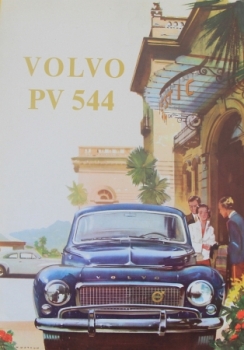 Volvo 544 Modellprogramm 1959 Automobilprospekt (1362)