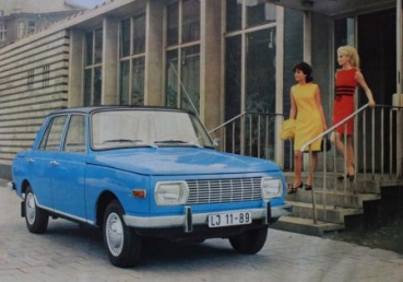 Wartburg 353 Modelprogram 1966 Carbrochure (1465)