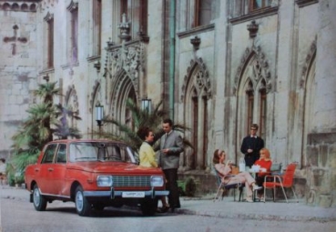 Wartburg 353 Modelprogram 1966 Carbrochure (1465)