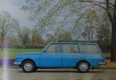 Wartburg 353 Modelprogram 1966 Carbrochure (1465)