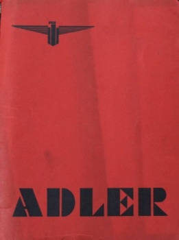 Adler Trumpf Sales Portfolio 1937 Correspondence-Convolute in original map (1506)