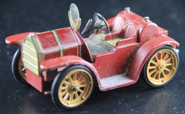 Schuco Micro-Racer Mercer 35 J 1913 Metallmodell mit Frictionsantrieb (1574)