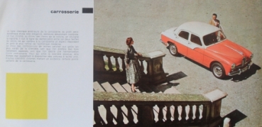 Alfa Romeo 1900 Super Modelprogram 1957 Carbrochure (1597)