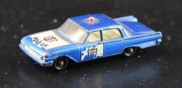 Matchbox Lesney Ford Fairlaine Policecar 1962 Metallmodell (1620)