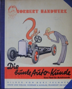 Fechner "Die bunte Auto-Kunde" Vehicletechnic 1936 (1621)