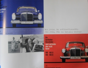 Mercedes-Benz "Begegnungen am Potsdamer Platz" Mercedes-Historie limitierte Ausgabe 1998 (1625)