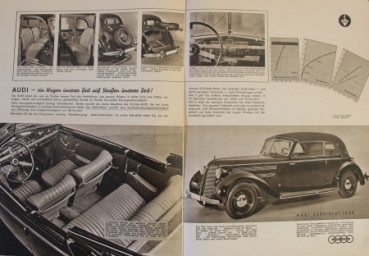 Auto-Union "Die Vier Ringe" Factory-Magazine 1939 (1636)