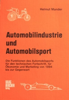 Mander "Automobilidustrie und Automobilsport" 1978 Motorsport-Historie (4240)