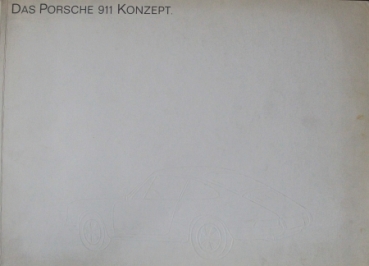 Porsche 911 Modelprogram 1969 "Das 911 Konzept" Carbrochure (1691)