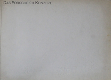 Porsche 911 Modellprogramm 1969 "Das 911 Konzept" Automobilprospekt (1691)