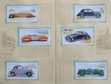 John Player Cigarettes "Album of Motor Cars" Automobile-Scrapbooks 1936 two volumes (4483)