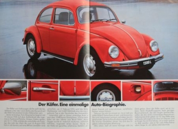 Volkswagen Beetle Modelprogram 1979 Carbrochure (4639)