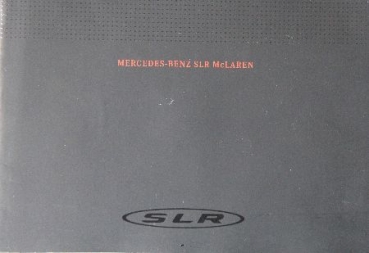 Mercedes-Benz McLaren SLR Modelprogram 2003 Carbrochure (1948)